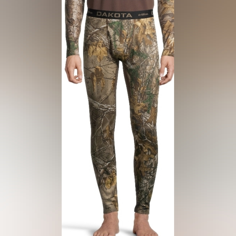 Dakota WorkPro Series Men's Performance Baselayer Camo Pants, XL